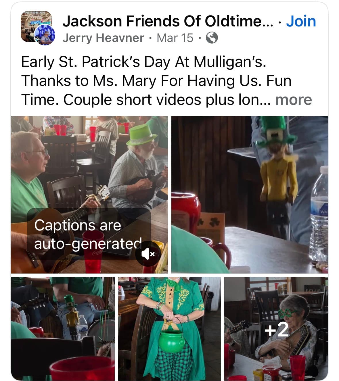 St. Patrick’s Day @ Mulligan’s