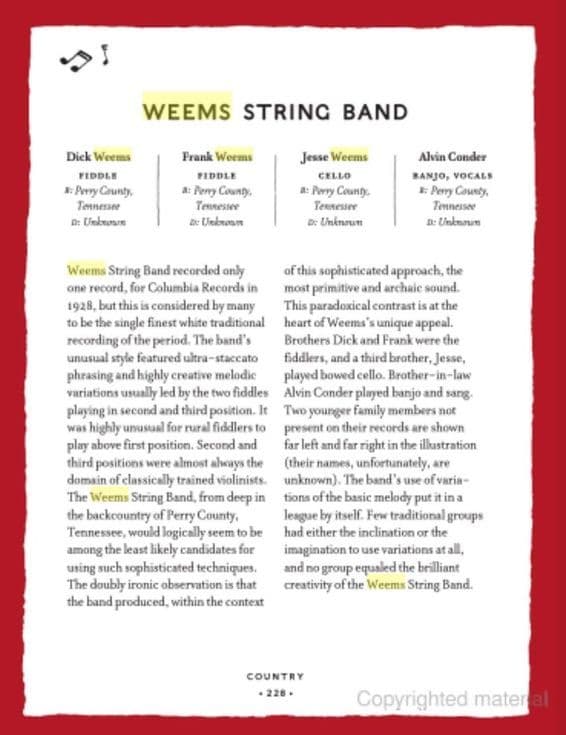 Weems Family